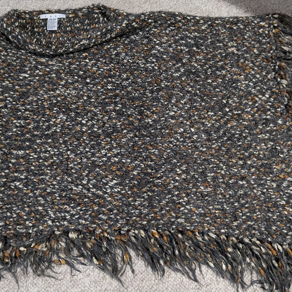 Vintage CAbi chunky poncho warmth - Picture 3 of 6